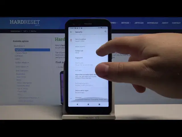 Video thumbnail for How to Remove All Certificates in CAT S62 Pro - Clear Credentials