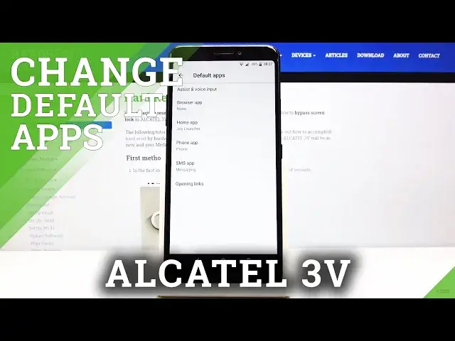 'Video thumbnail for How to Set Up Default Browser in ALCATEL 3V – Find Default System Settings'