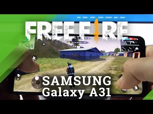 'Video thumbnail for Garena Free Fire on SAMSUNG Galaxy A31 - Game Test'