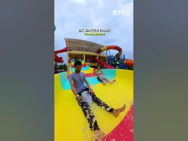 Video thumbnail for Bubble Gum Slide at BK Water Park Near Mumbai #shorts #waterslide #fun