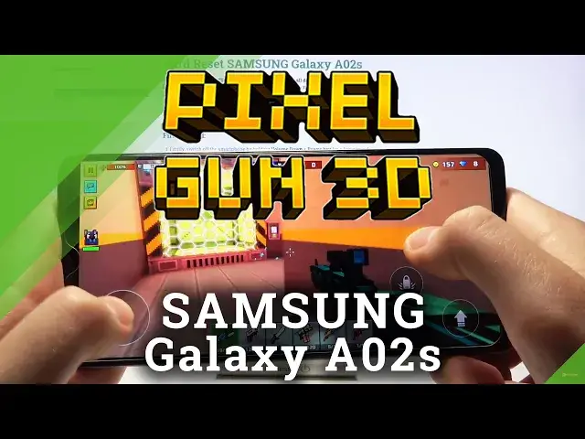 Video thumbnail for Test PIXEL Gun 3D on SAMSUNG Galaxy A02s – Gaming Quality Checkup