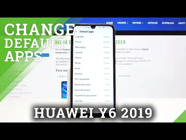 'Video thumbnail for How to Change Default App in Huawei Y6 (2019) - Set Up Default Application'