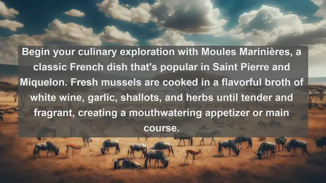 Video thumbnail for Culinary Delights of Saint Pierre and Miquelon: Top 10 Must-Try Foods