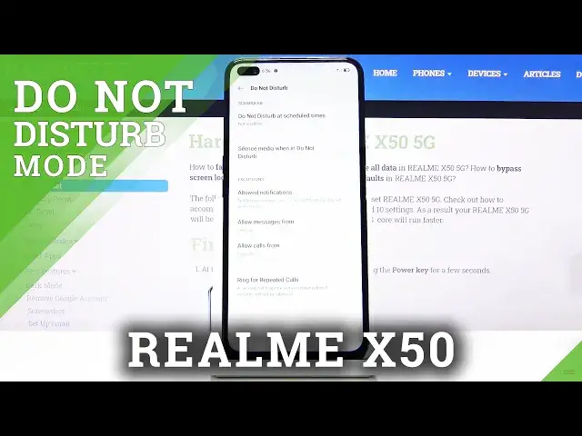 'Video thumbnail for How to Enable DND Mode in REALME X50 – Do Not Disturb Mode'