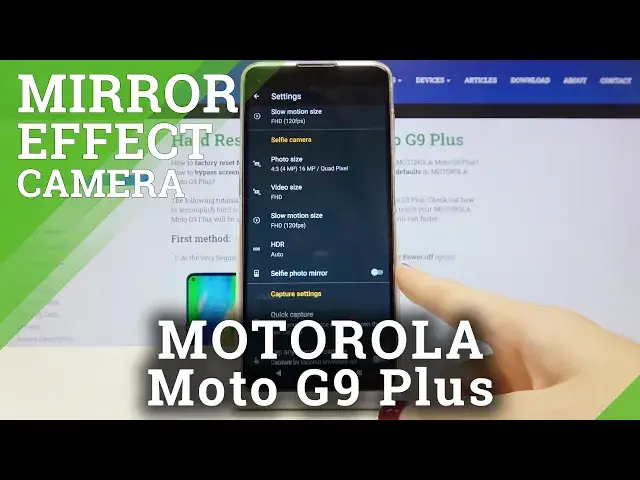 Video thumbnail for How to Turn Off / On Mirror Effect in Motorola Moto G9 Plus - Camera Settings