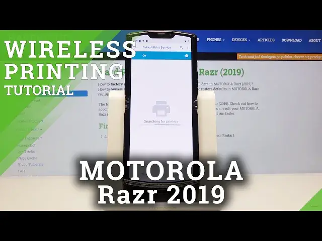 Video thumbnail for How to Connect Printer with MOTOROLA Razr 2019 – Wireless Printing