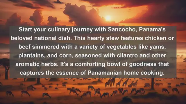 Video thumbnail for Exploring Panama's Culinary Gems: Top 10 Must-Try Foods