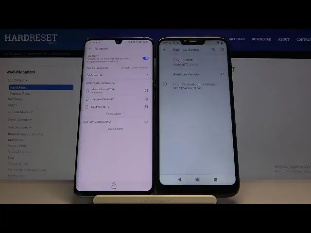 'Video thumbnail for How to Connect Bluetooth Device with MOTOROLA Moto G7 Power – Bluetooth Connection'