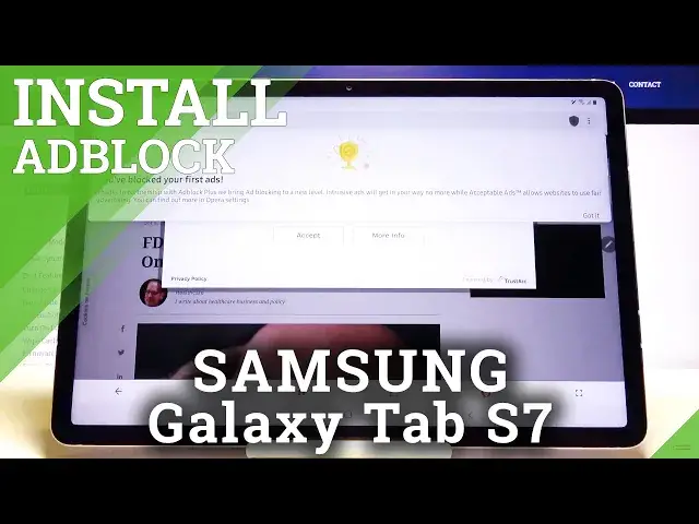 'Video thumbnail for How to Install AdBlock in Samsung Galaxy Tab S7 - Block Ads in Browser'