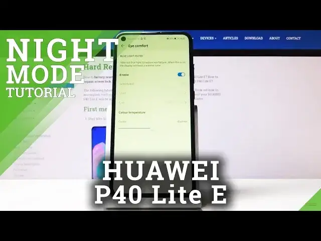 'Video thumbnail for How to Enable Eye Comfort Mode in HUAWEI P40 Lite E – Reading Mode'