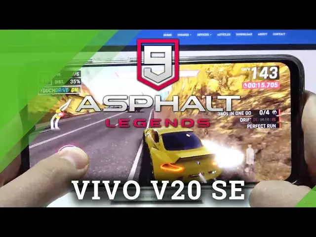 'Video thumbnail for Asphalt 9 Gameplay on VIVO V20 SE - Performance Checkup & Game Settings'