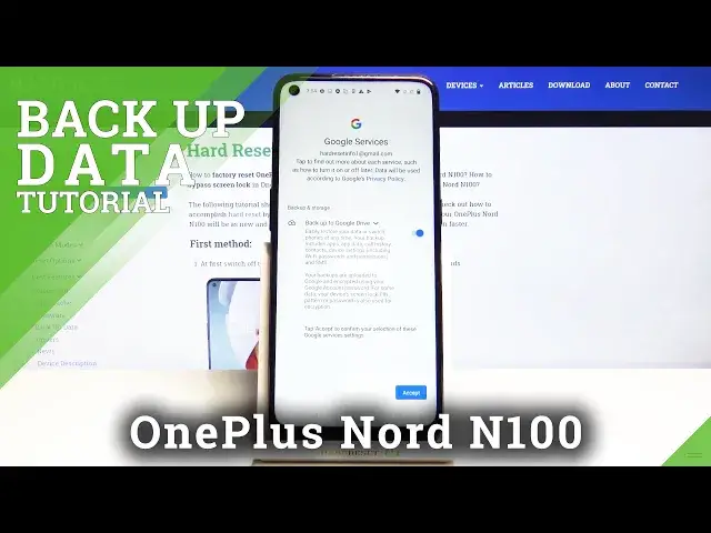 'Video thumbnail for How to Perform Google Backup in OnePlus Nord N100 – Backup Data'
