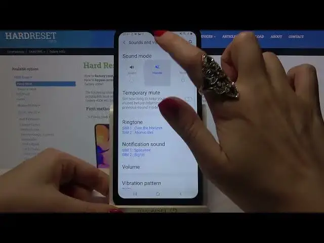 'Video thumbnail for How to Change Vibration Settings in SAMSUNG Galaxy A10s – Enable / Disable Vibrations'
