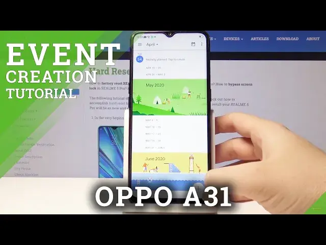 'Video thumbnail for How to Add Event to Calendar in OPPO A31 2020 – Add Calendar Notification'