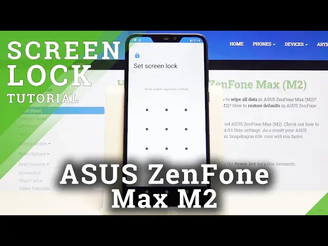 'Video thumbnail for How to Change Screen Lock on ASUS Zenfone Max M2 –  Protection Method'