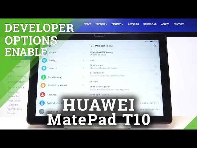 'Video thumbnail for How to Activate Developer Options in HUAWEI MatePad T10 – Developer Features'