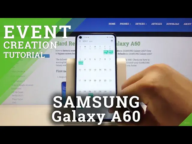 'Video thumbnail for How to Create Reminder in Samsung Galaxy A60 - Add Event to Calendar'
