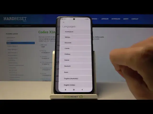 'Video thumbnail for How to Change Language on XIAOMI Redmi Note 10S - Language Settings'