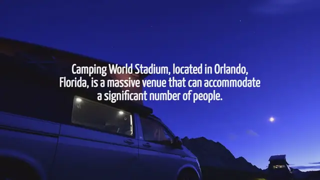 'Video thumbnail for How Many People Fit In Camping World Stadium'