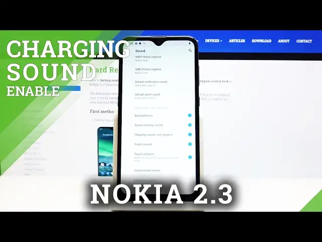 Video thumbnail for How to Check Charging Sound in NOKIA 2.3 – Turn Off / On Charging Sound