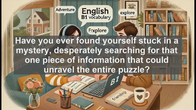 Video thumbnail for 2500 Must Know CEFR B1 Vocabulary - Understanding 'Clue': From Greek Myths to Modern English