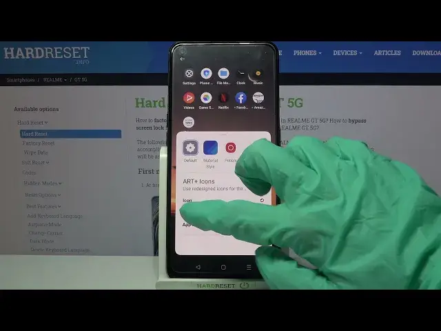'Video thumbnail for How to Change Icon Size on REALME GT 5G – Adjust Size of Icon'
