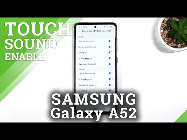 'Video thumbnail for How to Mange Touch Sounds in SAMSUNG Galaxy A52 - Sound Settings'