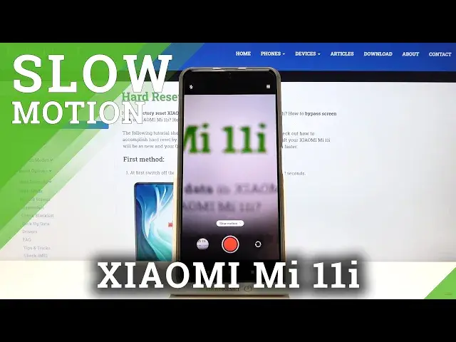 Video thumbnail for How to Record Slow Motion in XIAOMI Mi 11i – Record Slowed Videos