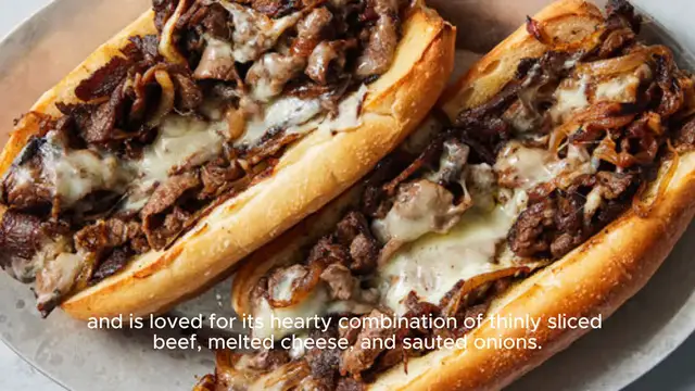 Video thumbnail for Philly cheesesteak recipe