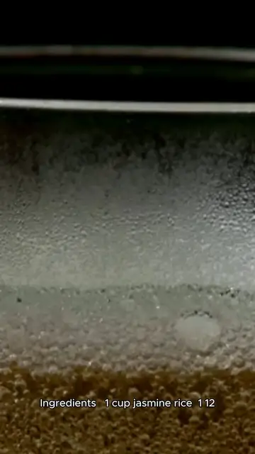 Video thumbnail for jasmine rice recipe