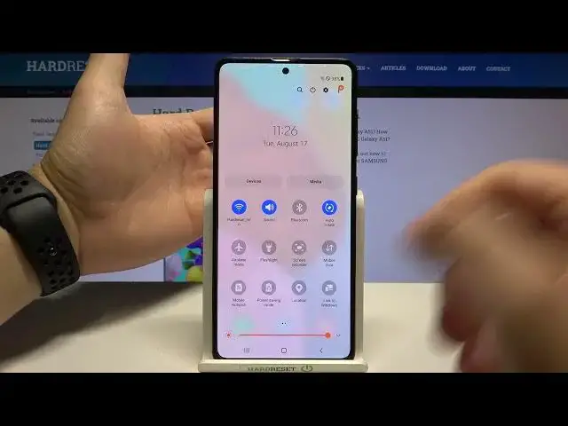 Video thumbnail for SAMSUNG Galaxy A51 - How To Find & Turn On Flashlight