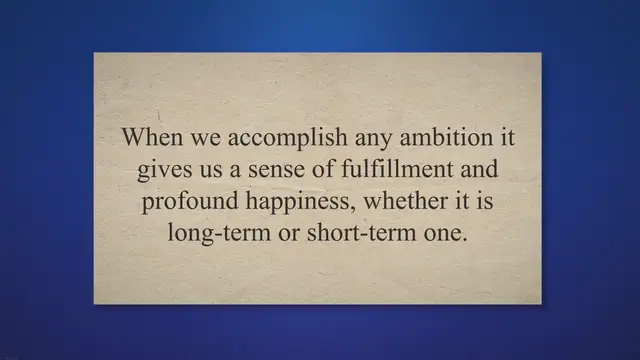 Video thumbnail for Describe an ambition that you haven’t achieved IELTS cue card