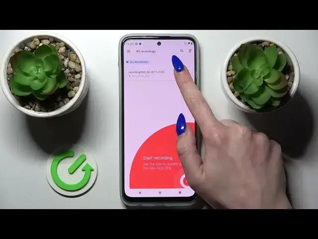 'Video thumbnail for How to Record Sounds on MOTOROLA G71 5G - Install Voice Recorder App'