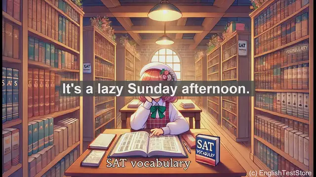Video thumbnail for 5000 Must Know SAT Vocabulary - What is Lethargy? Boost Your SAT Vocabulary