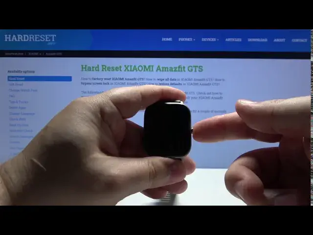 'Video thumbnail for How to Force Restart in Xiaomi Amazfit GTS - Soft Reset Android Smartwatch'