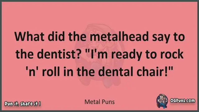 Video thumbnail for Metal - Jokes, Puns, Wordplays, and Laughter