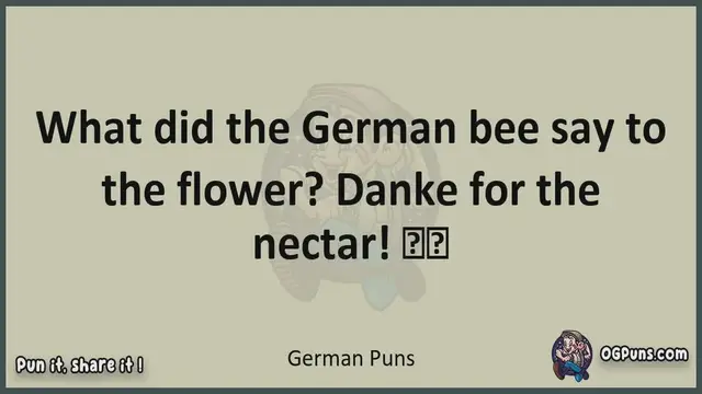 Video thumbnail for German - Jokes, Puns, Wordplays, and Laughter