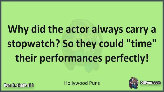 Video thumbnail for Hollywood - Jokes, Puns, Wordplays, and Laughter