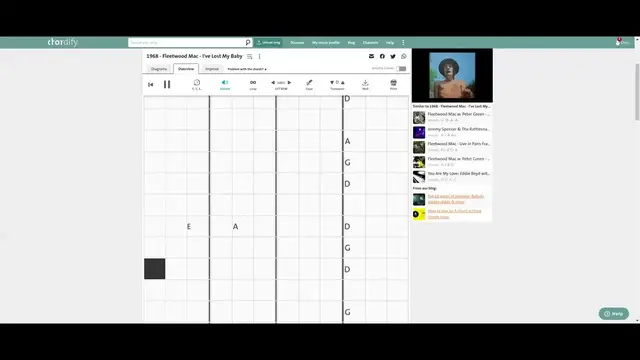 Video thumbnail for Fleetwood Mac   I've Lost My Baby Speed up chord progression