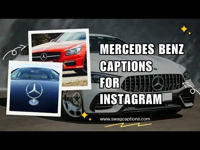 Video thumbnail for Mercedes Benz Captions For Instagram