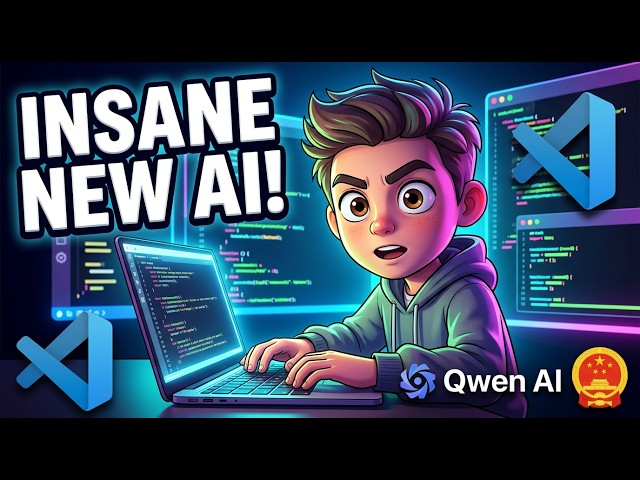 Video thumbnail for China's New Qwen 3.6 is INSANE (FREE + Open Source!)