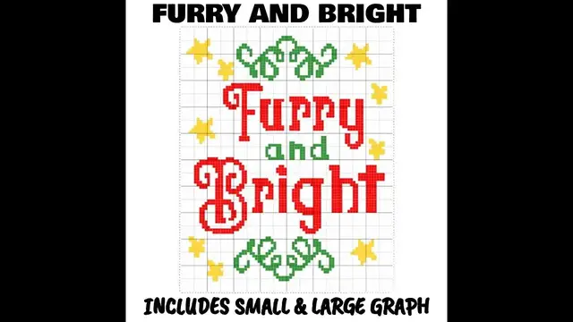 Video thumbnail for Furry And Bright C2C & Tapestry Crochet Pattern & Chart | Magic Yarn Pixels