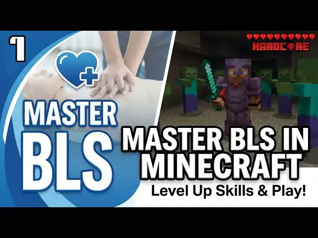 Video thumbnail for Level Up Your Skills: Master Basic Life Support While I Build in Minecraft! | Episode 01