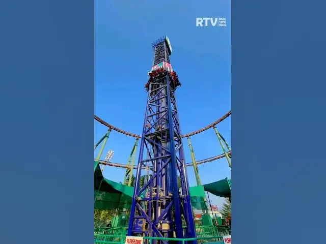 Video thumbnail for DARE 2 DROP RIDE 🚀 at Imagica Theme Park #shorts #amusementpark