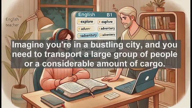 Video thumbnail for 2500 Must Know CEFR B1 Vocabulary - What is a Van? Exploring This Versatile Vehicle