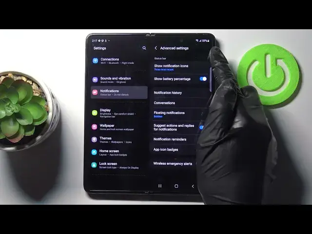 'Video thumbnail for How to Show Battery Percentage in Samsung Galaxy Z Fold 3 5G?'