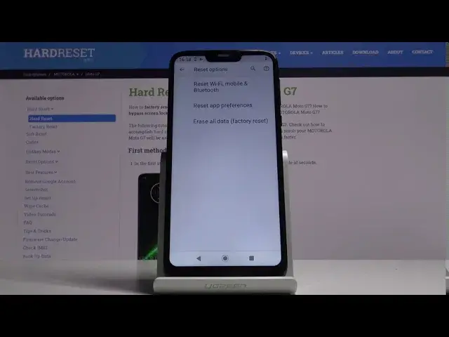 'Video thumbnail for How to Reset App Preferences in MOTOROLA Moto G7'
