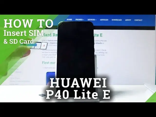 Video thumbnail for How to Insert SIM & SD in HUAWEI P40 Lite E – Nano SIM / Memory Card Input