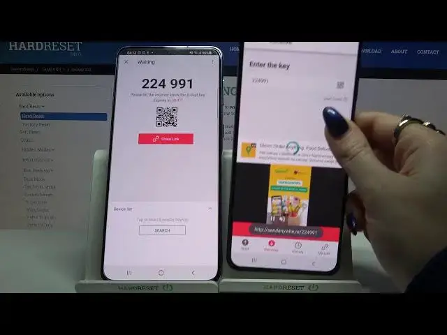Video thumbnail for Transfer data from Android to Samsung Galaxy S21 Send Anywhere