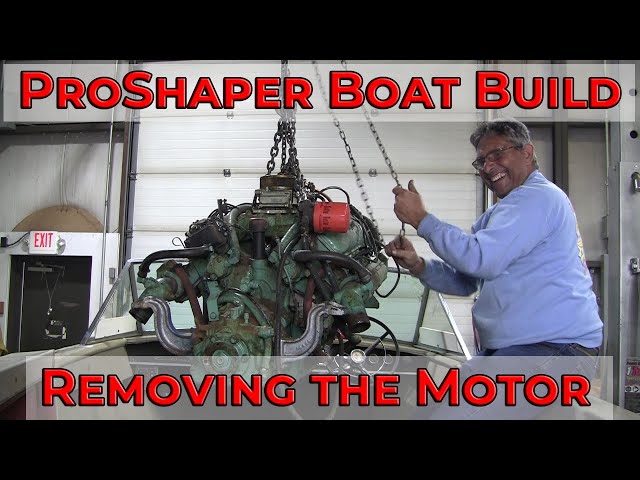 Video thumbnail for ProShaper Boat Build: Removing the Motor